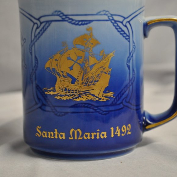 *BOGO mugs* 16 oz no 1 of 6 1978 B&G mug 1492 Santa Maria ship (342w) - Picture 3 of 8